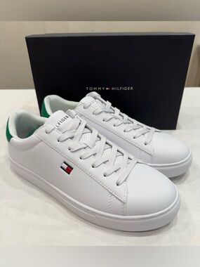 Tommy Hilfiger Men's Brecon3 Sneaker Color White/ Green